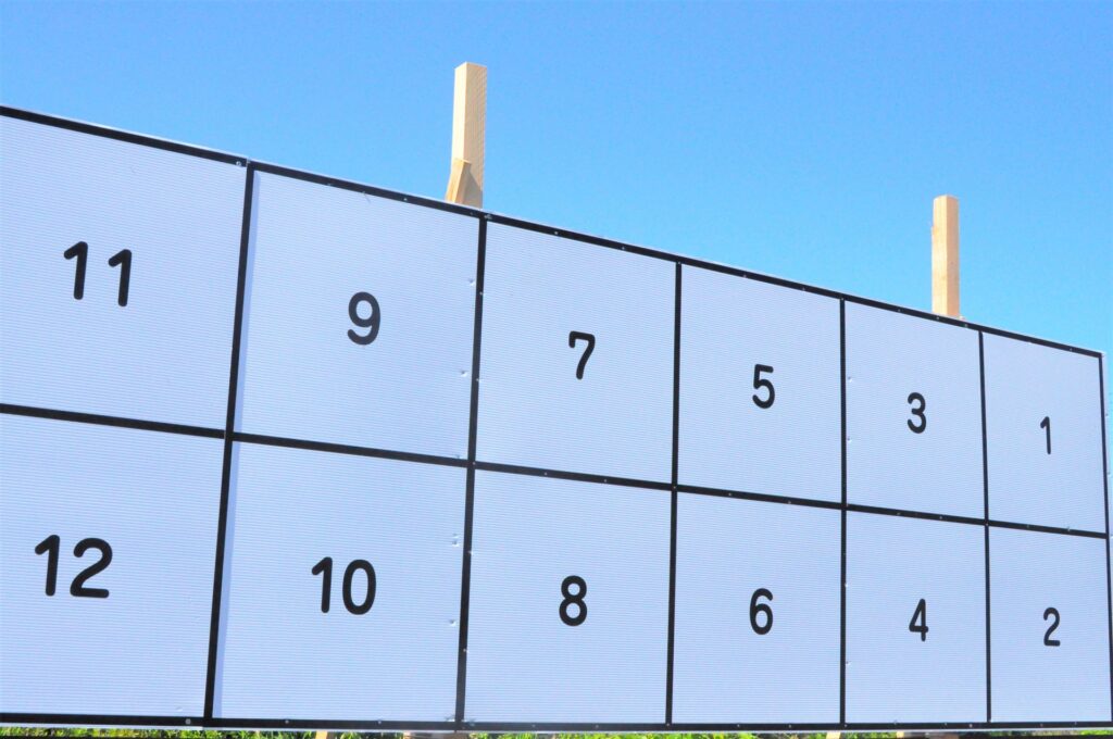 選挙ポスター掲示板